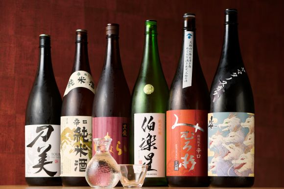 豊富な日本酒